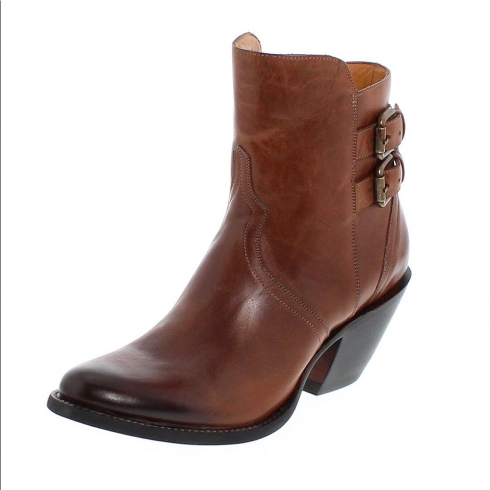 Leather Lucchese Boots sz 7